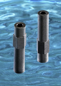 Piccole boccole in una pompa ad acqua realizzate con il polimero   VICTREX® WGT. © Melling(1)