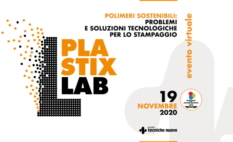 Partecipa al Laboratorio Virtuale di Plastix sullo stampaggio di polimeri sostenibili