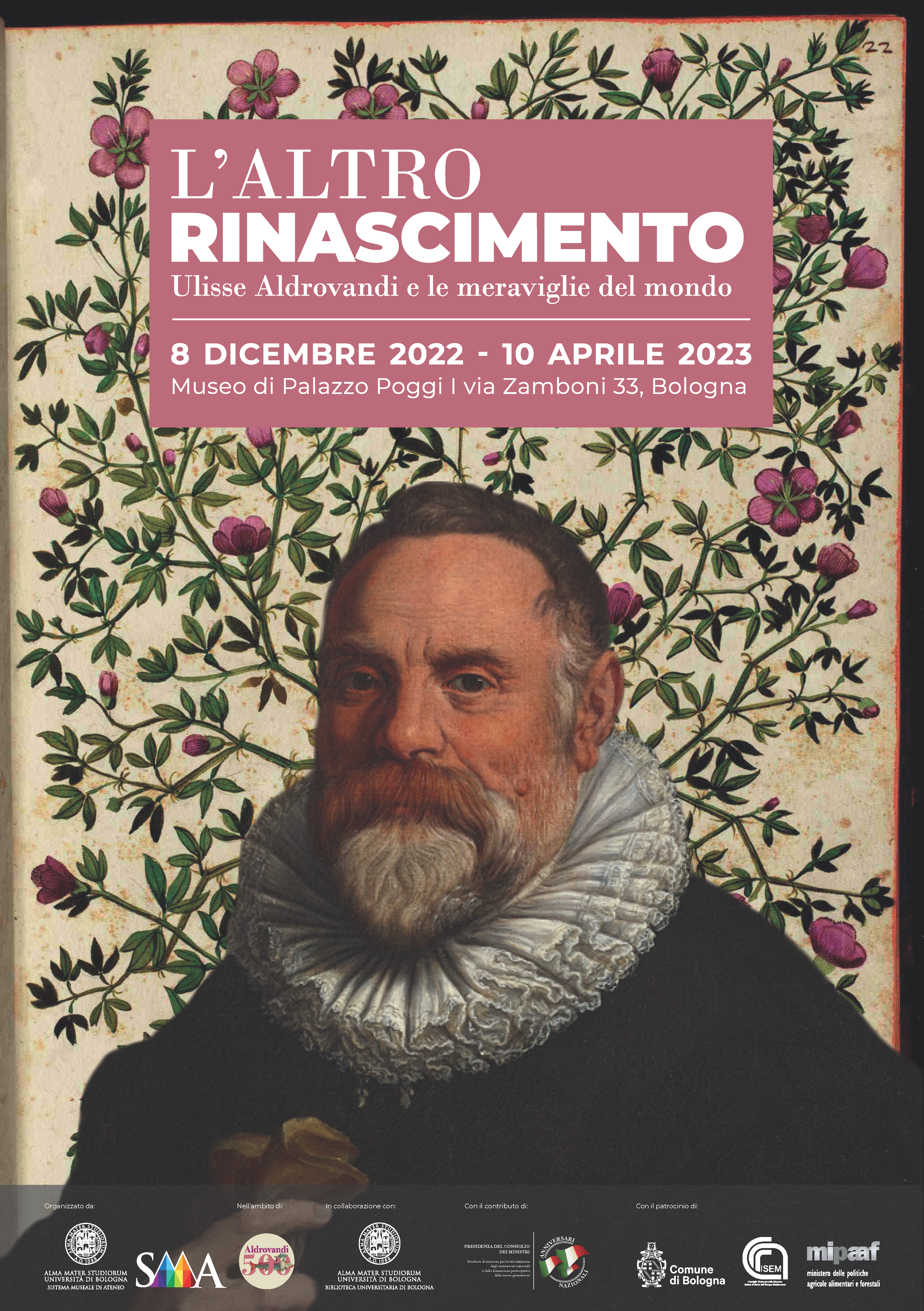 Arriva a Bologna la mostra di Arte e Scienza per il cinquecentenario della nascita di Ulisse Aldrovandi